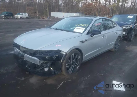 2025 Hyundai Sonata N Line из США, поврежденный, VIN KMHL54JC9SA483317